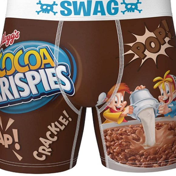 Swag Underwear & Socks New Swag Mens Kelloggs Cocoa Krispies Boxer